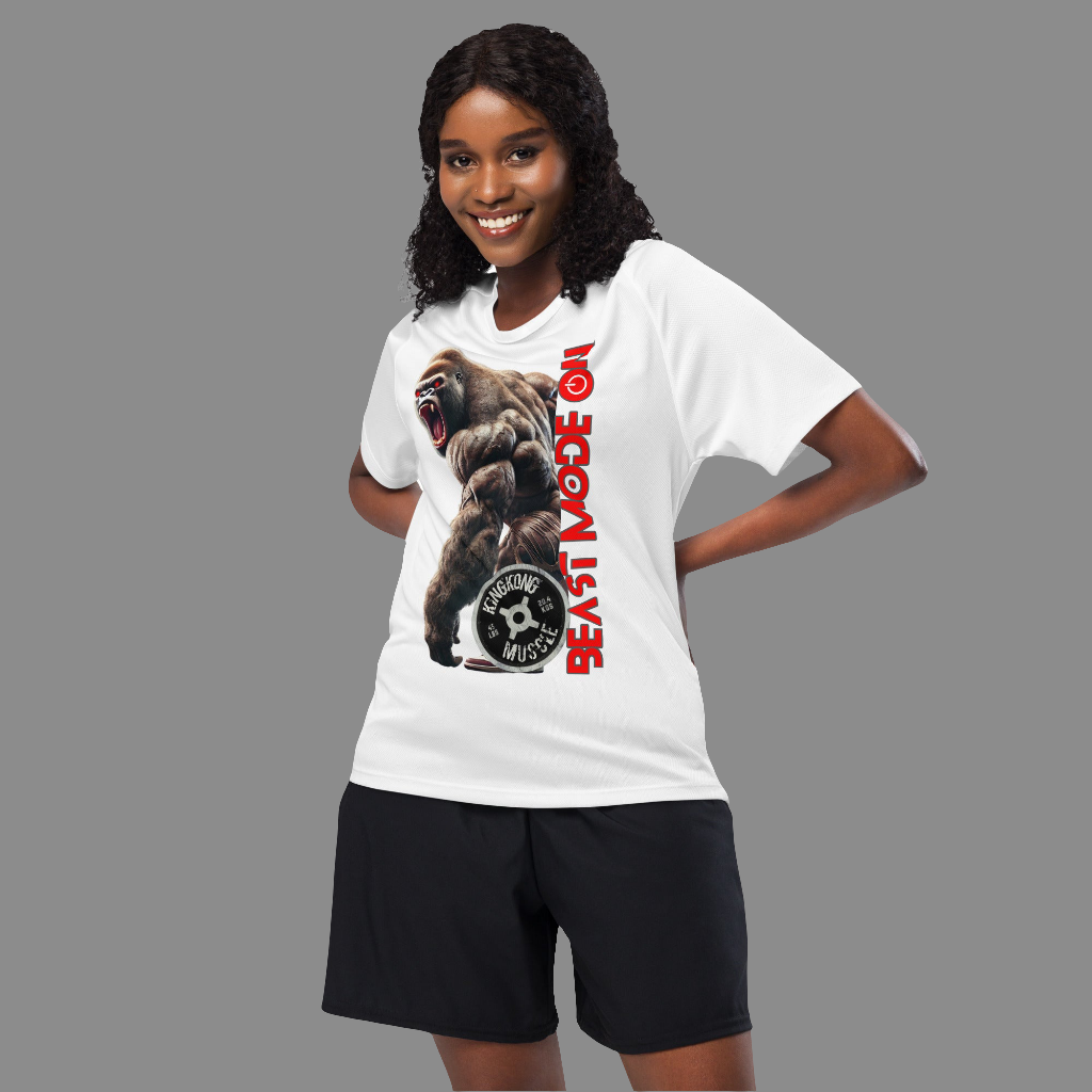 Unisex sports jersey. Beast Mode ON (Front)