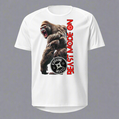 Unisex sports jersey. Beast Mode ON (Front)